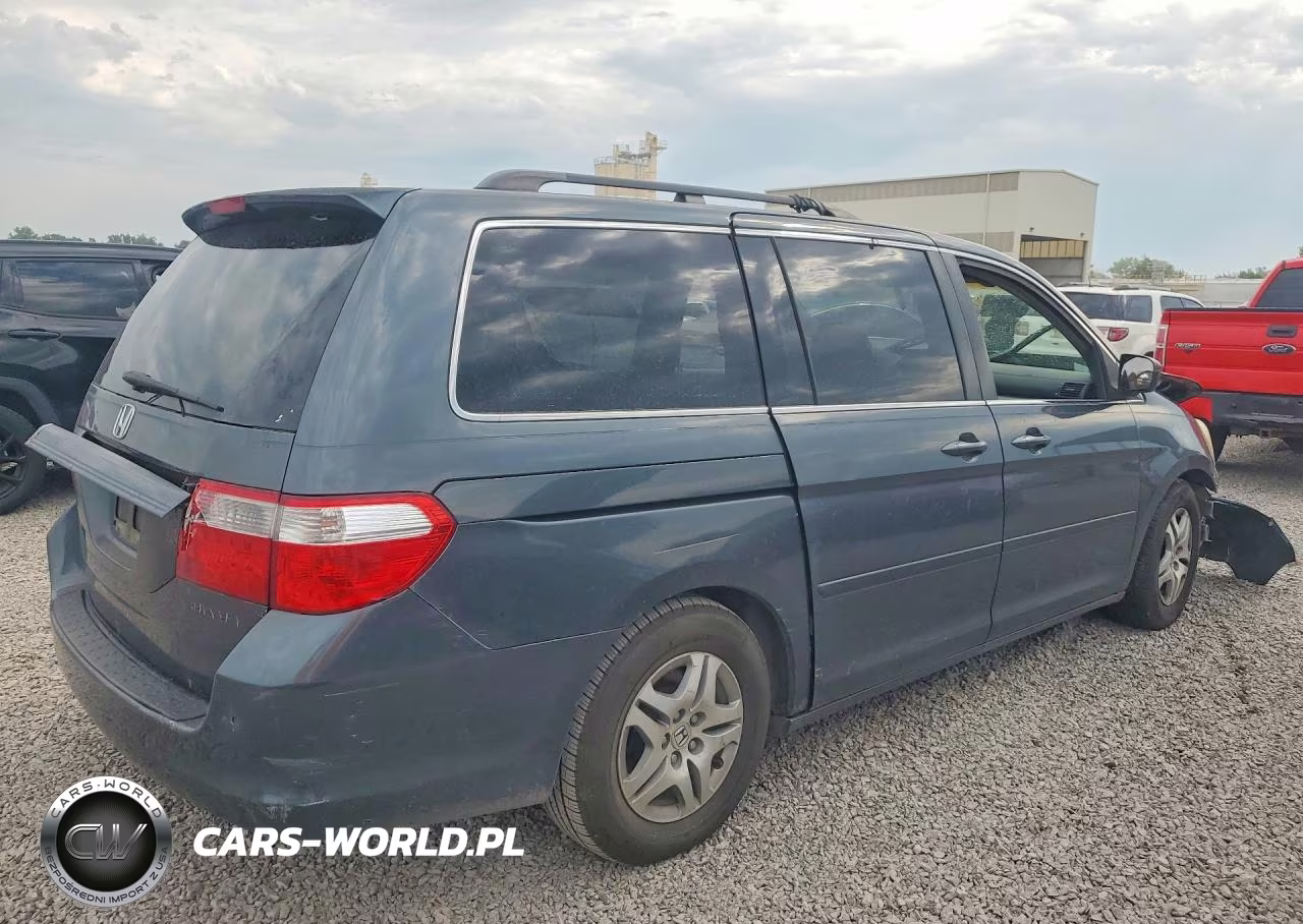 2005 Honda Odyssey Exl VIN:5FNRL38725B091055 - 3