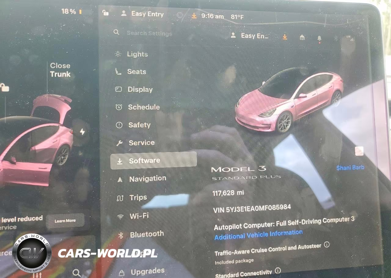 2021 Tesla Model 3 VIN:5YJ3E1EA0MF085984 - 9