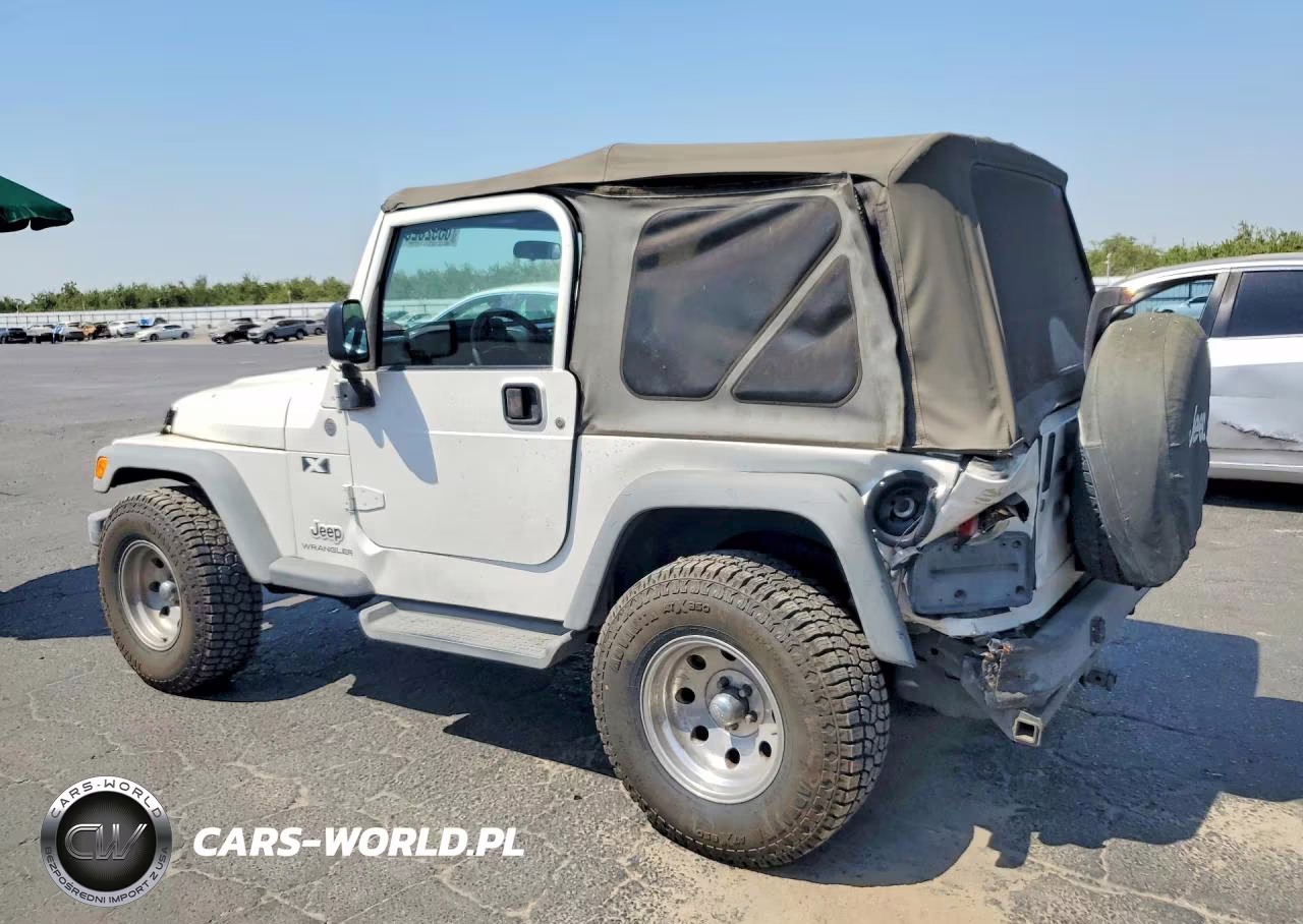 2004 Jeep Wrangler X VIN:1J4FA39SX4P749537 - 2