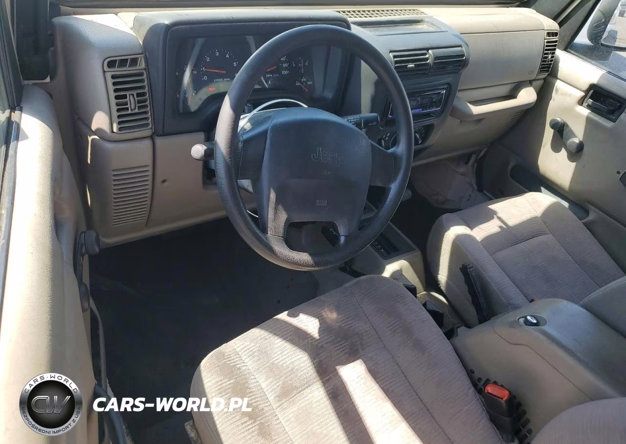 2004 Jeep Wrangler X VIN:1J4FA39SX4P749537 - 8