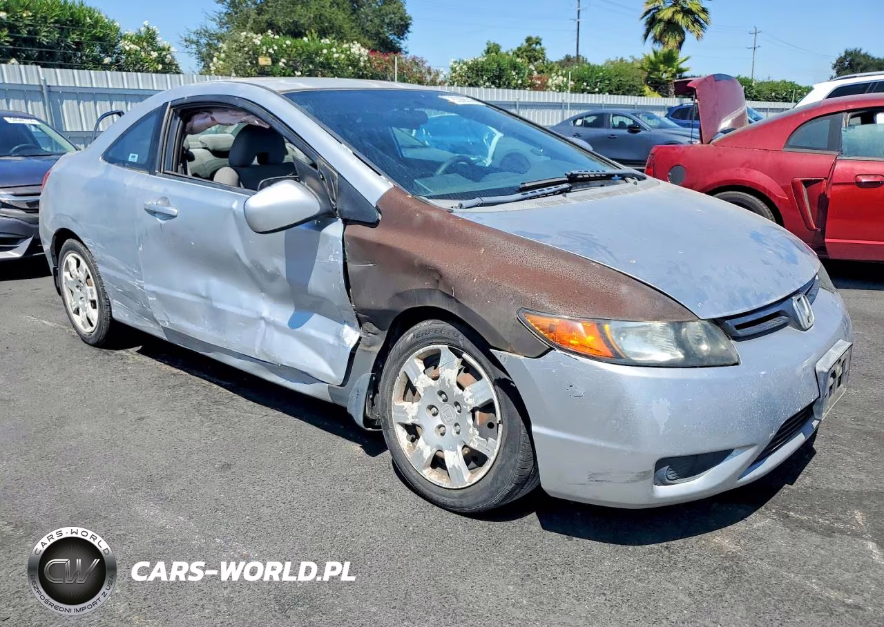 2008 Honda Civic Lx VIN:2HGFG126X8H553261 - 4