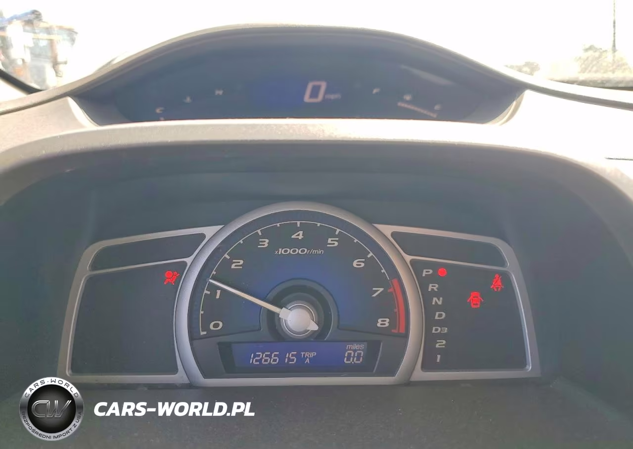 2008 Honda Civic Lx VIN:2HGFG126X8H553261 - 9