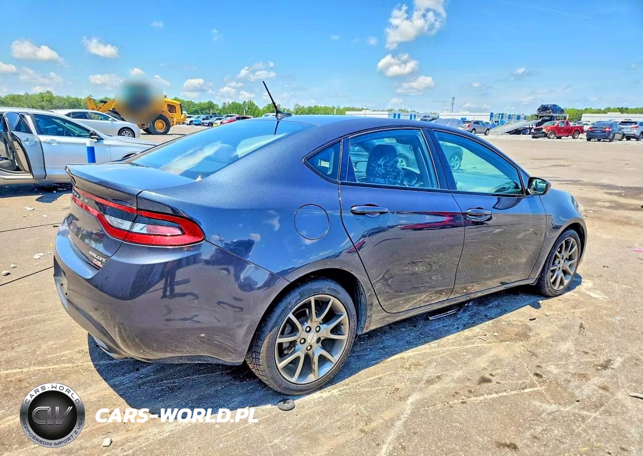 2014 Dodge Dart Sxt VIN:1C3CDFBB8ED862034 - 3
