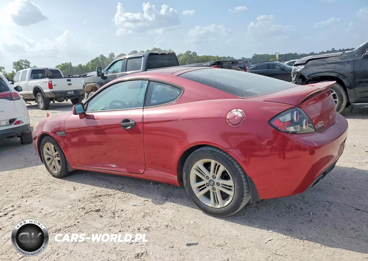 2008 Hyun Tiburon VIN:KMHHM66D38U277696 - 2