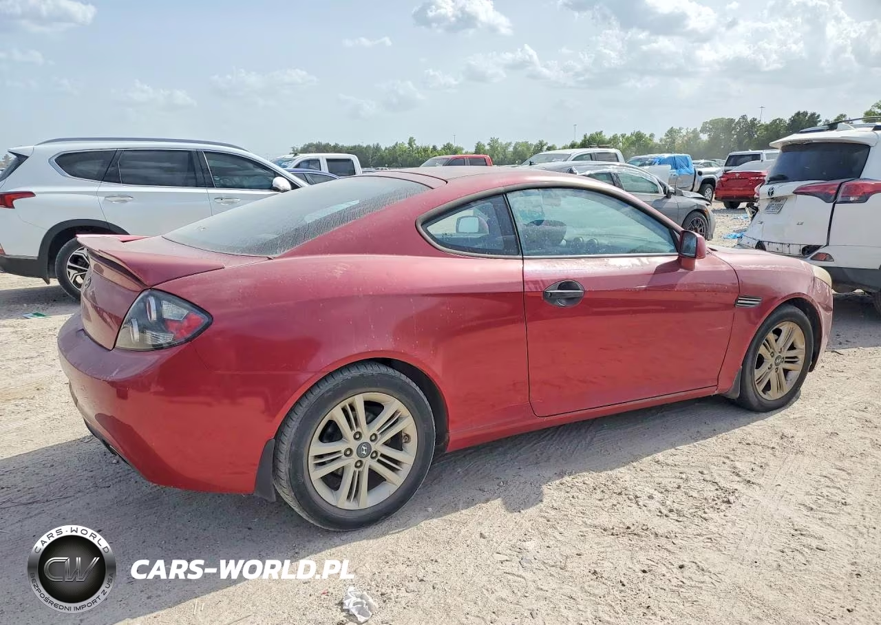 2008 Hyun Tiburon VIN:KMHHM66D38U277696 - 3