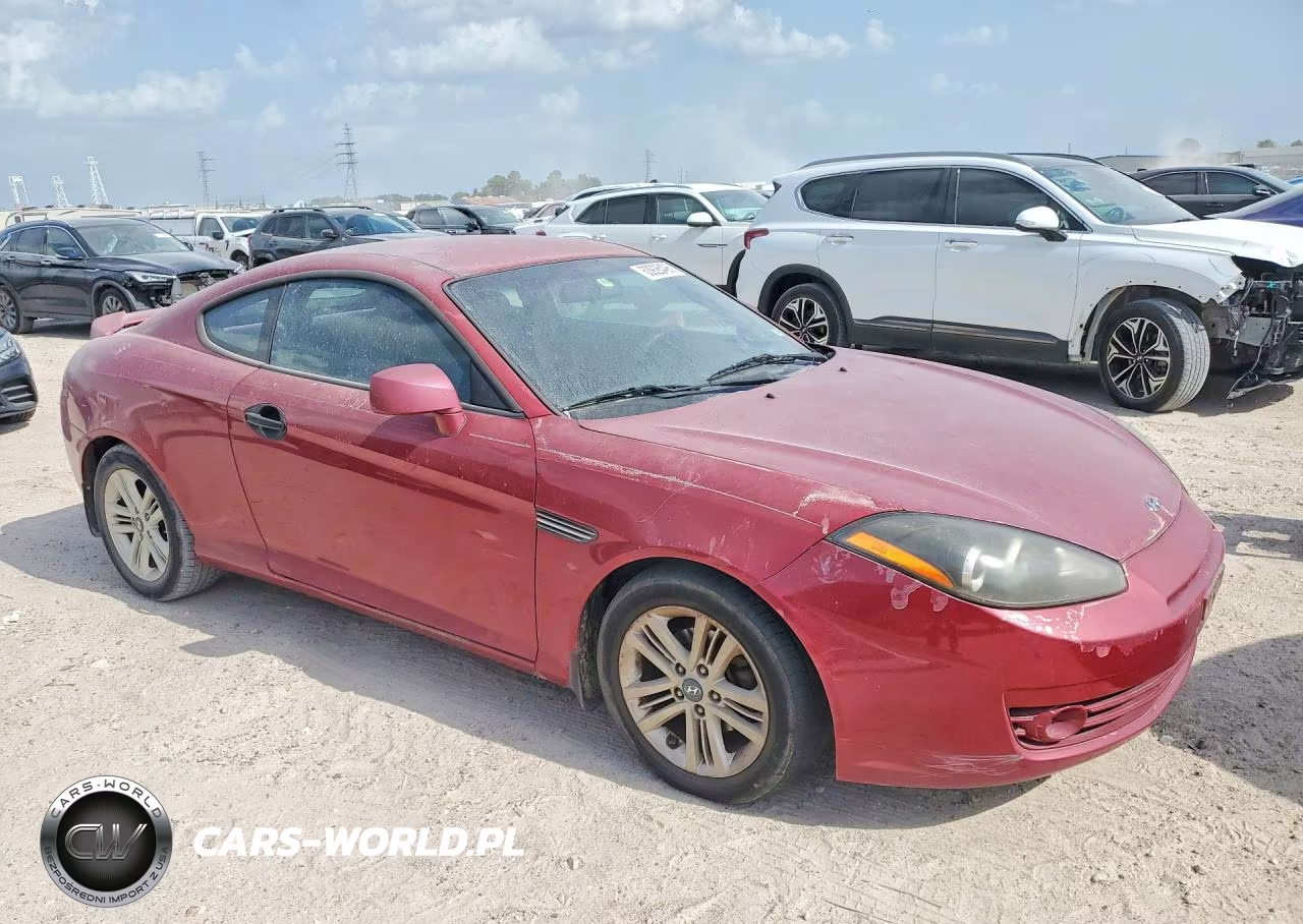 2008 Hyun Tiburon VIN:KMHHM66D38U277696 - 5