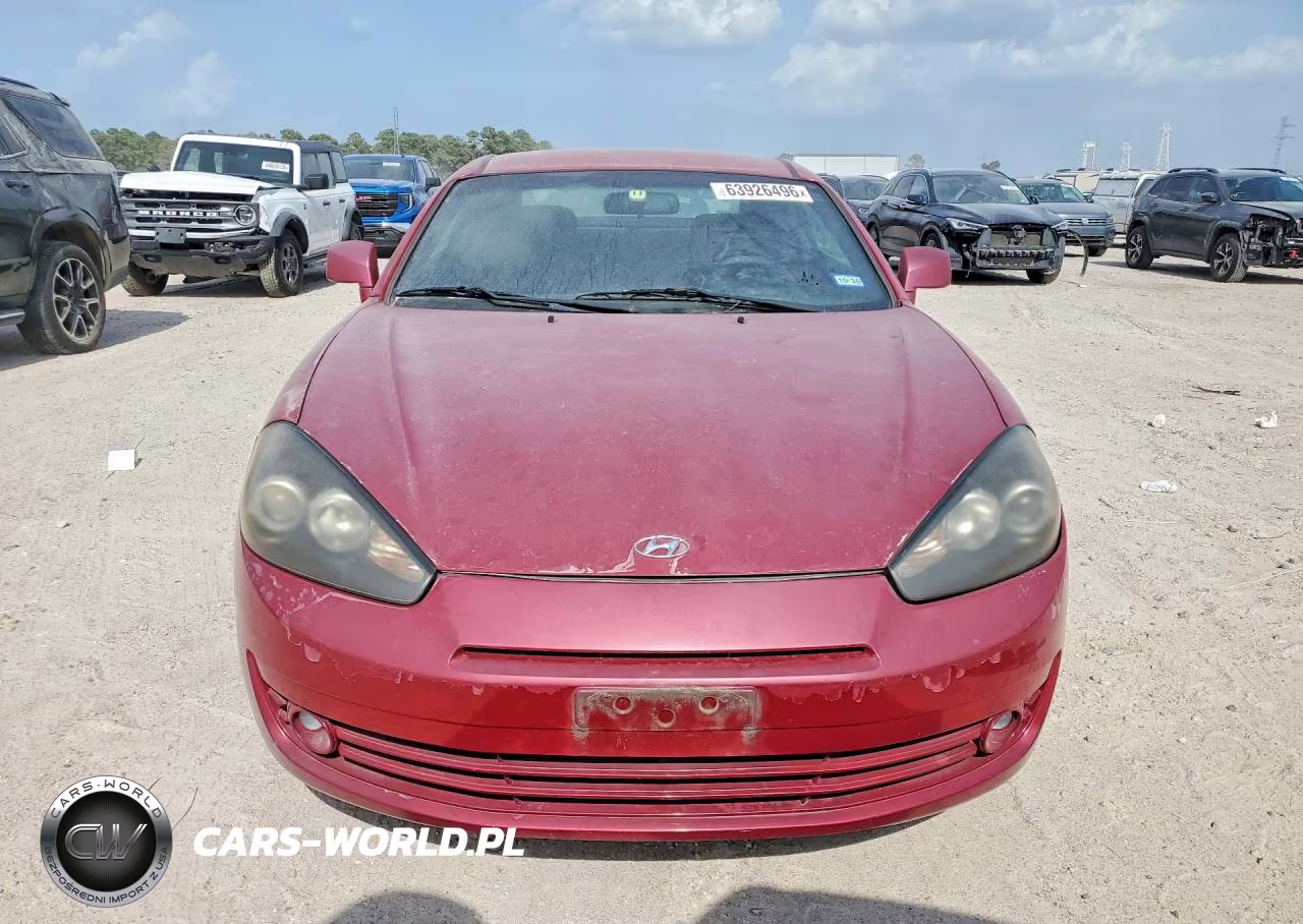 2008 Hyun Tiburon VIN:KMHHM66D38U277696 - 6