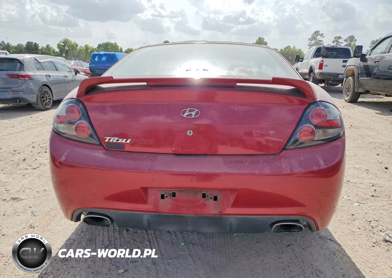 2008 Hyun Tiburon VIN:KMHHM66D38U277696 - 7