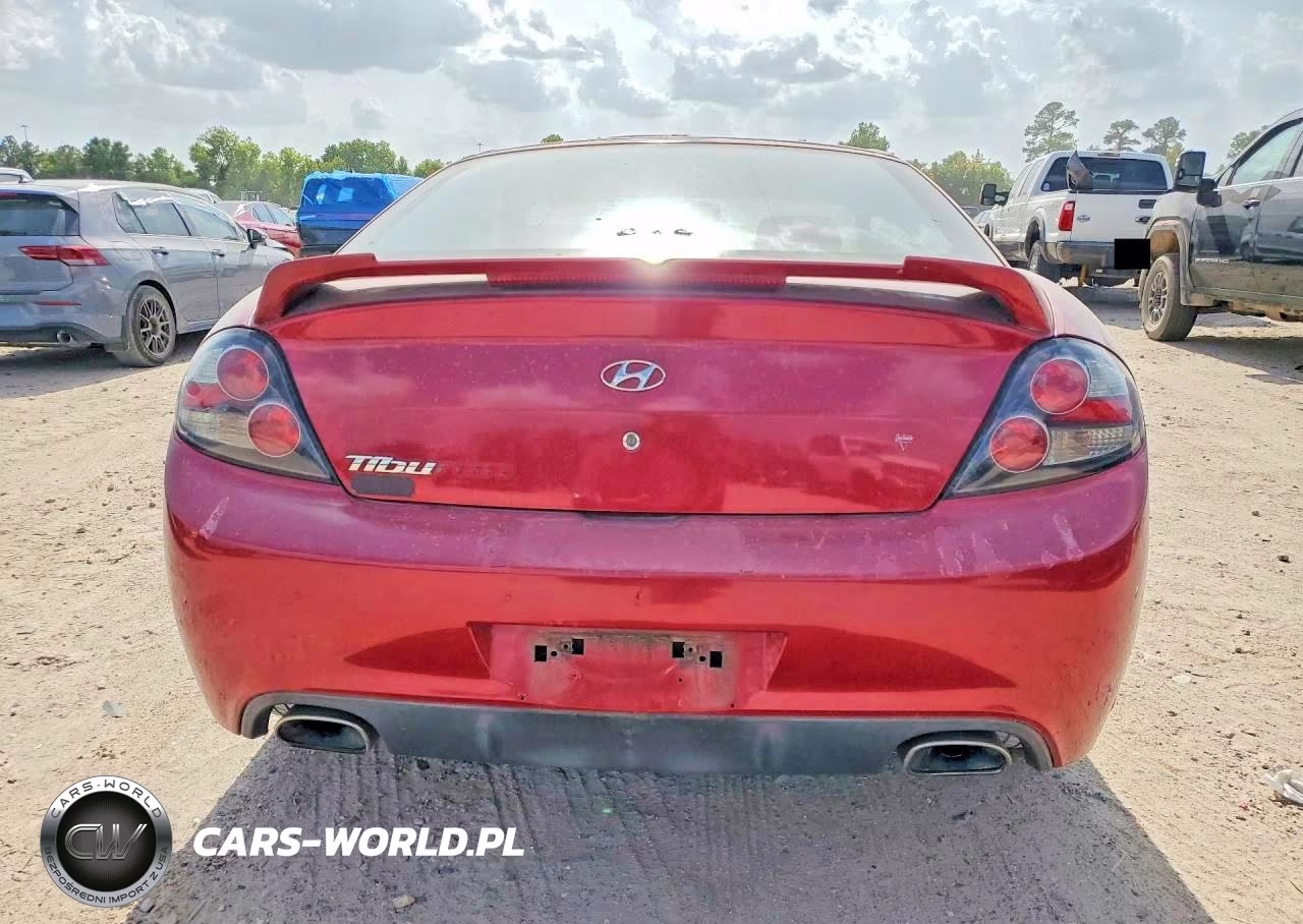 2008 Hyun Tiburon VIN:KMHHM66D38U277696 - 8