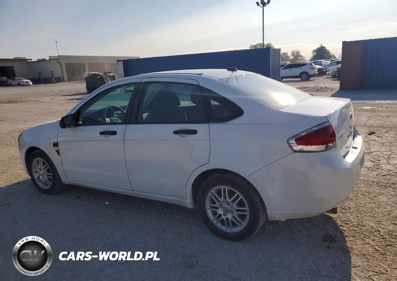 2008 Ford Focus Se VIN:1FAHP35N18W155353 - 2