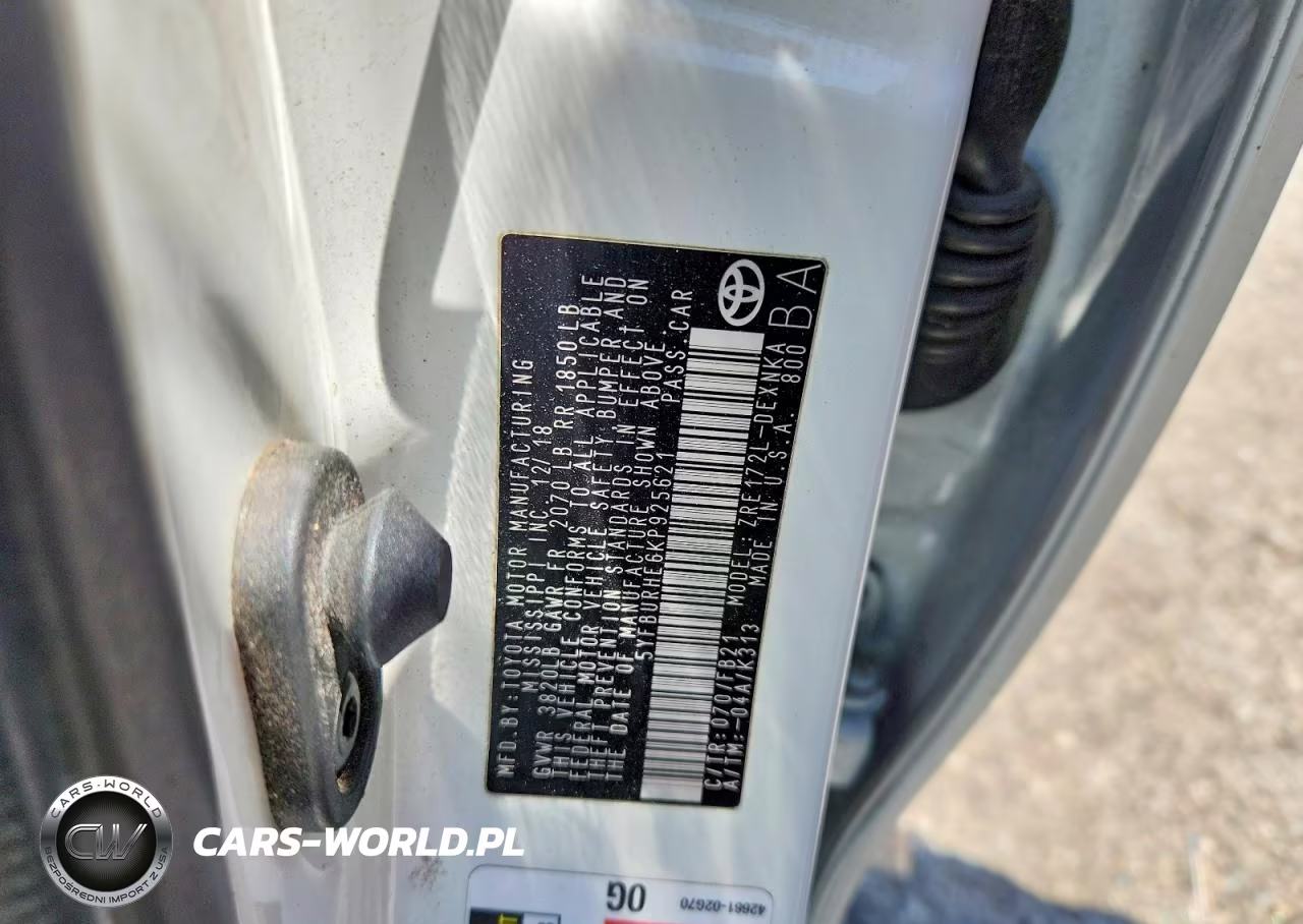 2019 Toyota Corolla Le VIN:5YFBURHE6KP925621 - 12