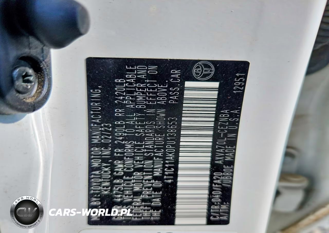 2023 Toyota Camry Le VIN:4T1C11AK0PU138653 - 13