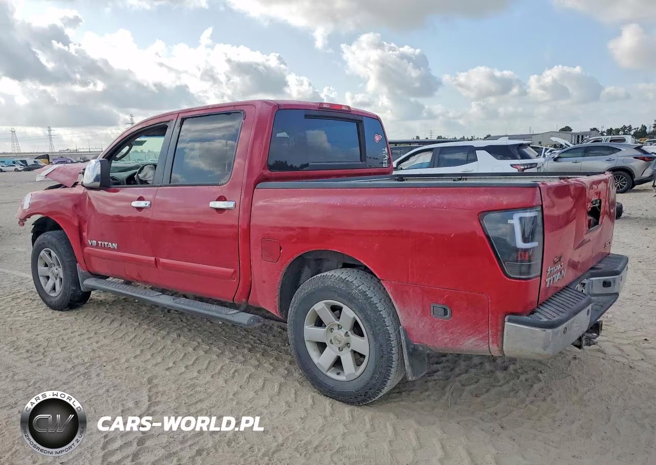 2007 Nissan Titan Xe Ffv VIN:1N6BA07A67N219091 - 2