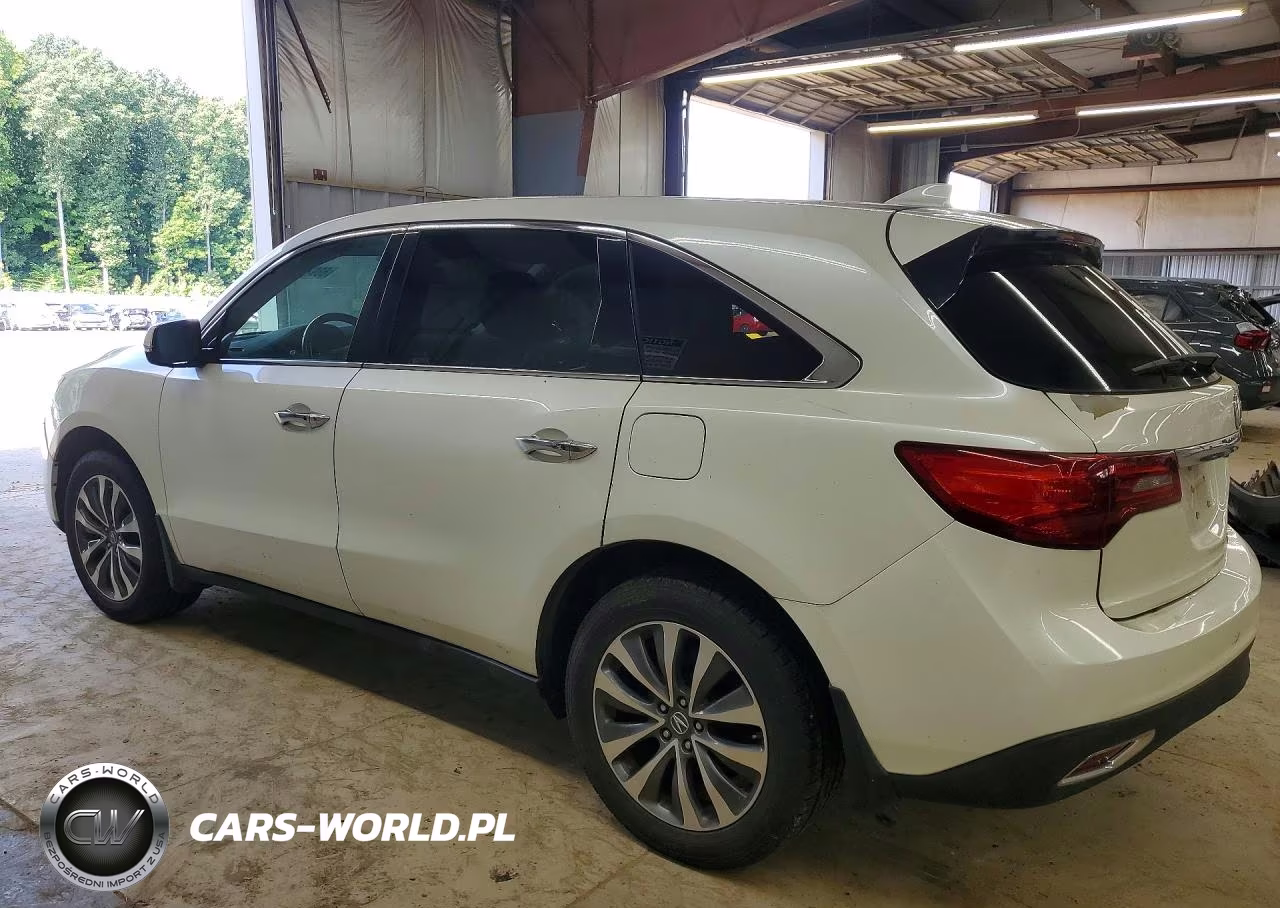 2015 Acura Mdx Technology VIN:5FRYD3H4XFB004601 - 2