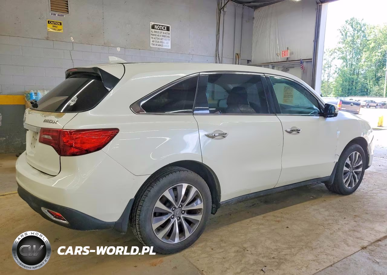 2015 Acura Mdx Technology VIN:5FRYD3H4XFB004601 - 3