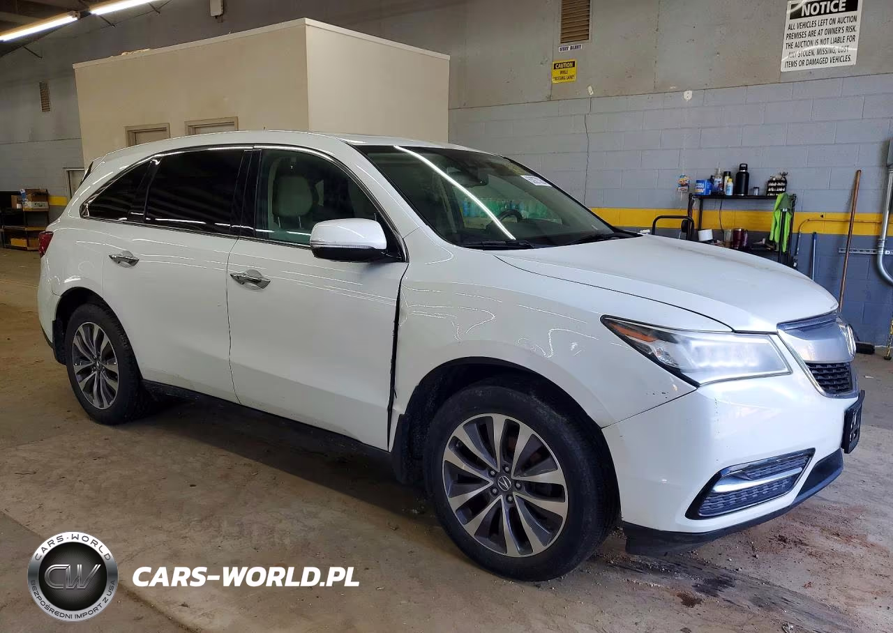 2015 Acura Mdx Technology VIN:5FRYD3H4XFB004601 - 4