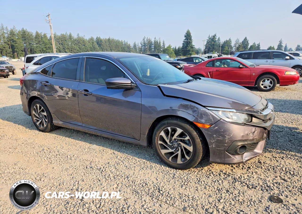 2018 Honda Civic Ex VIN:2HGFC2F84JH605342 - 4