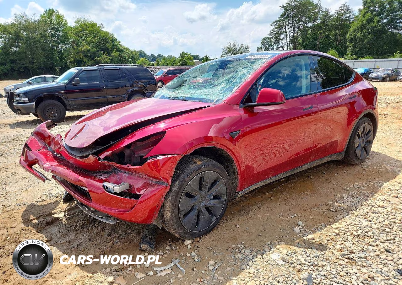 2025 Tesla Model Y VIN:7SAYGDEDXSF318720 - 1