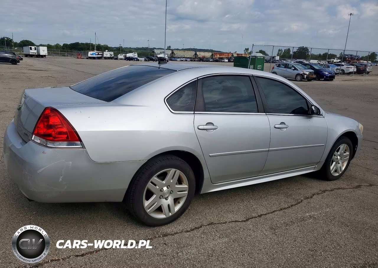2013 Chevrolet Impala Lt VIN:2G1WB5E38D1251582 - 3
