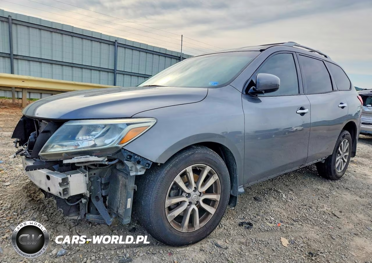 2015 Nissan Pathfinder Sv VIN:5N1AR2MMXFC647723 - 1