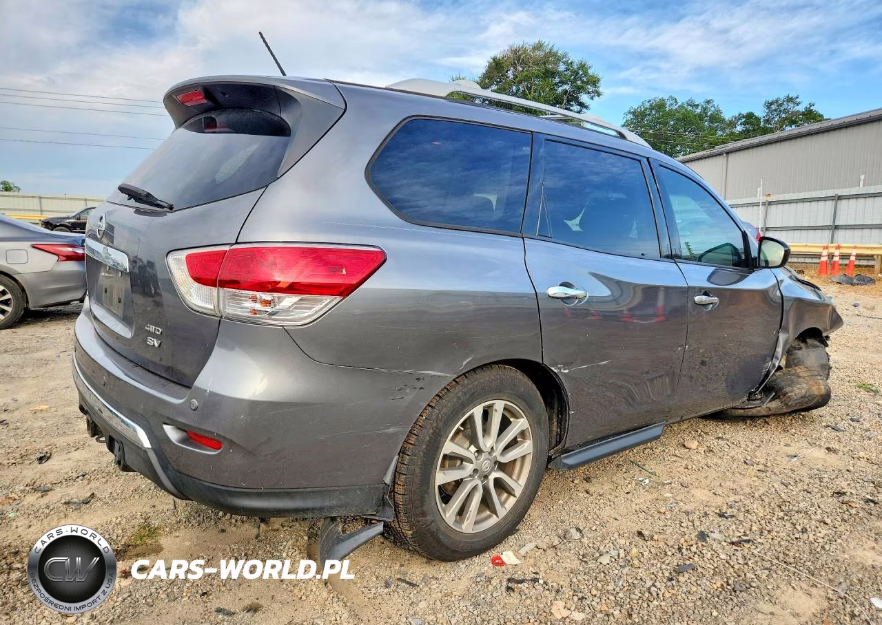 2015 Nissan Pathfinder Sv VIN:5N1AR2MMXFC647723 - 3