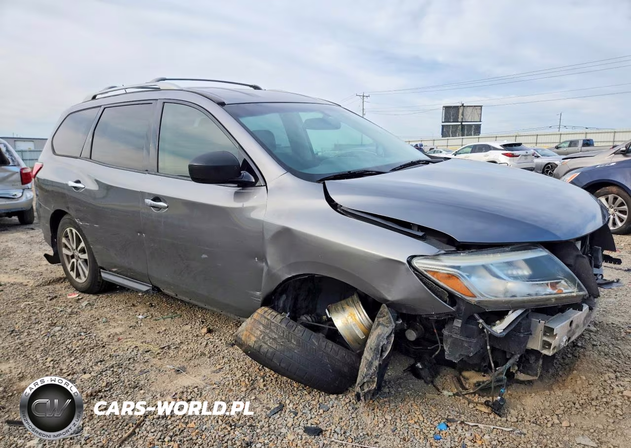 2015 Nissan Pathfinder Sv VIN:5N1AR2MMXFC647723 - 4