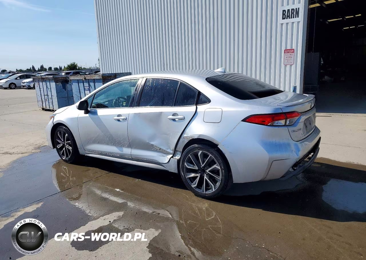 2020 Toyota Corolla Se VIN:JTDS4RCE3LJ039947 - 2