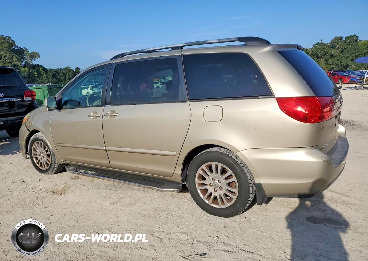 2008 Toyota Sienna Xle VIN:5TDZK22C88S191180 - 2