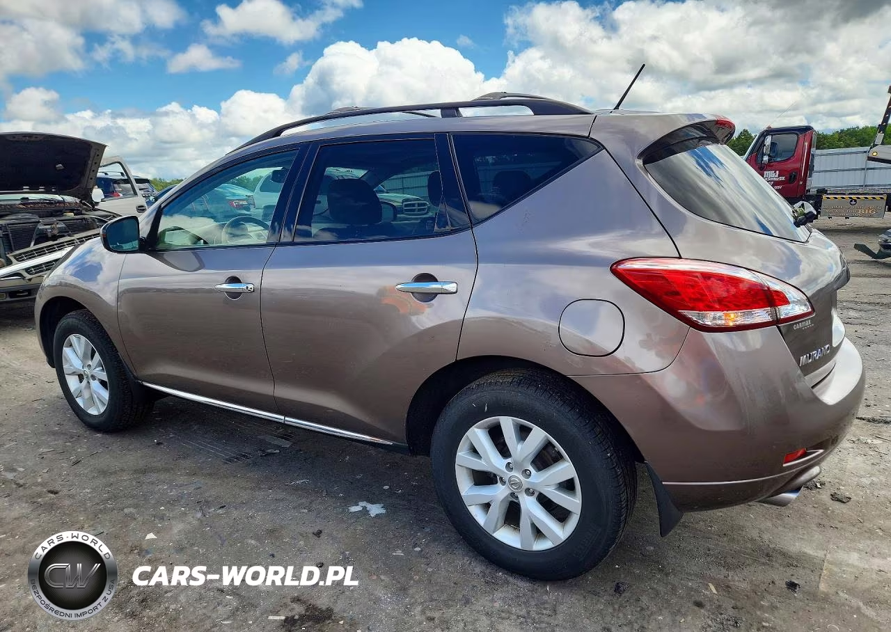 2012 Nissan Murano S VIN:JN8AZ1MW6CW208999 - 2