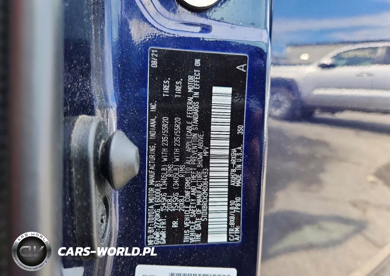 2021 Toyota Highlander Hybrid Limited VIN:5TDXBRCH2MS064493 - 13
