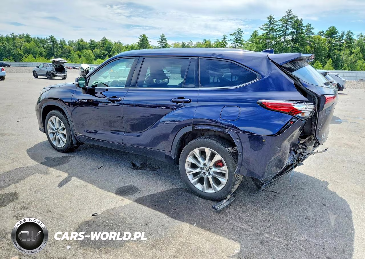 2021 Toyota Highlander Hybrid Limited VIN:5TDXBRCH2MS064493 - 2