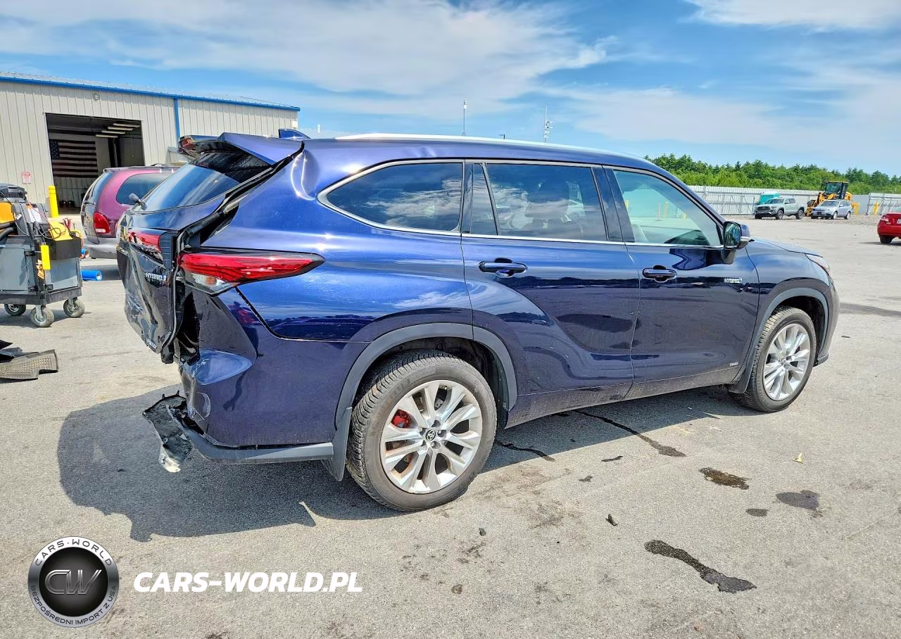 2021 Toyota Highlander Hybrid Limited VIN:5TDXBRCH2MS064493 - 3