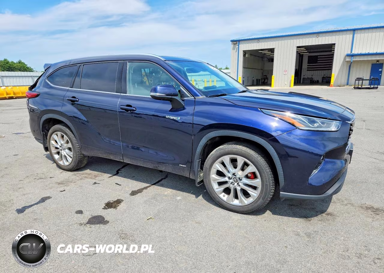 2021 Toyota Highlander Hybrid Limited VIN:5TDXBRCH2MS064493 - 4