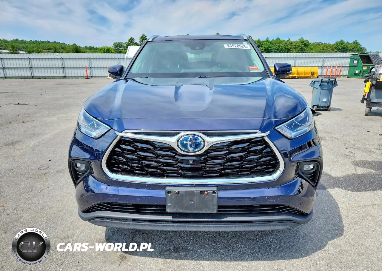 2021 Toyota Highlander Hybrid Limited VIN:5TDXBRCH2MS064493 - 5