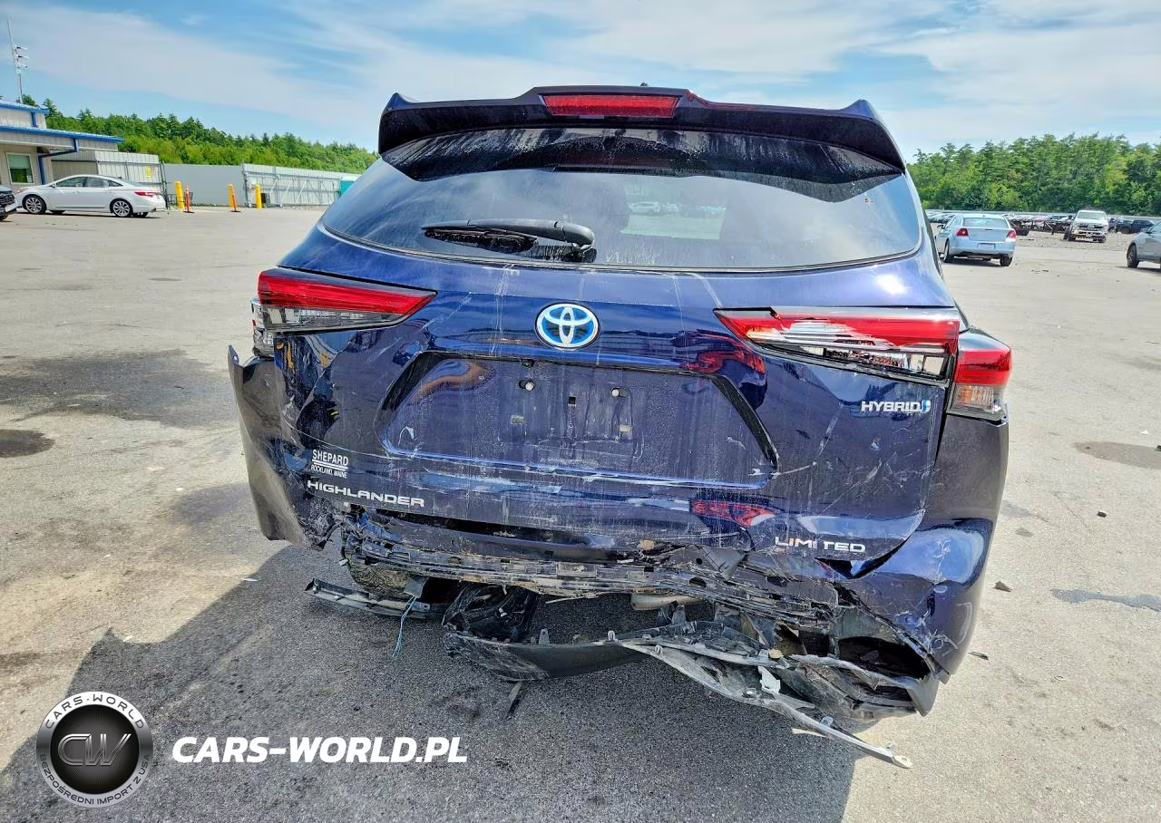 2021 Toyota Highlander Hybrid Limited VIN:5TDXBRCH2MS064493 - 6
