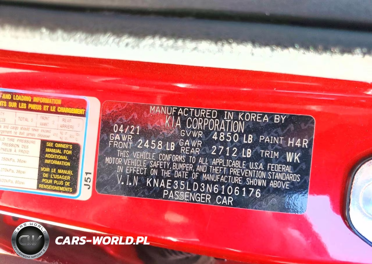 2022 Kia Stinger Gt Line VIN:KNAE35LD3N6106176 - 13