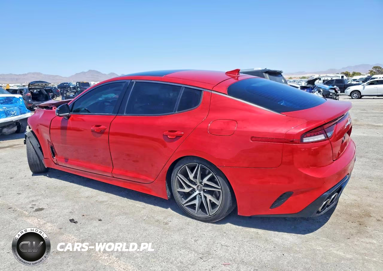 2022 Kia Stinger Gt Line VIN:KNAE35LD3N6106176 - 2