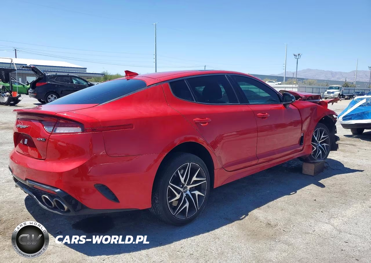 2022 Kia Stinger Gt Line VIN:KNAE35LD3N6106176 - 3