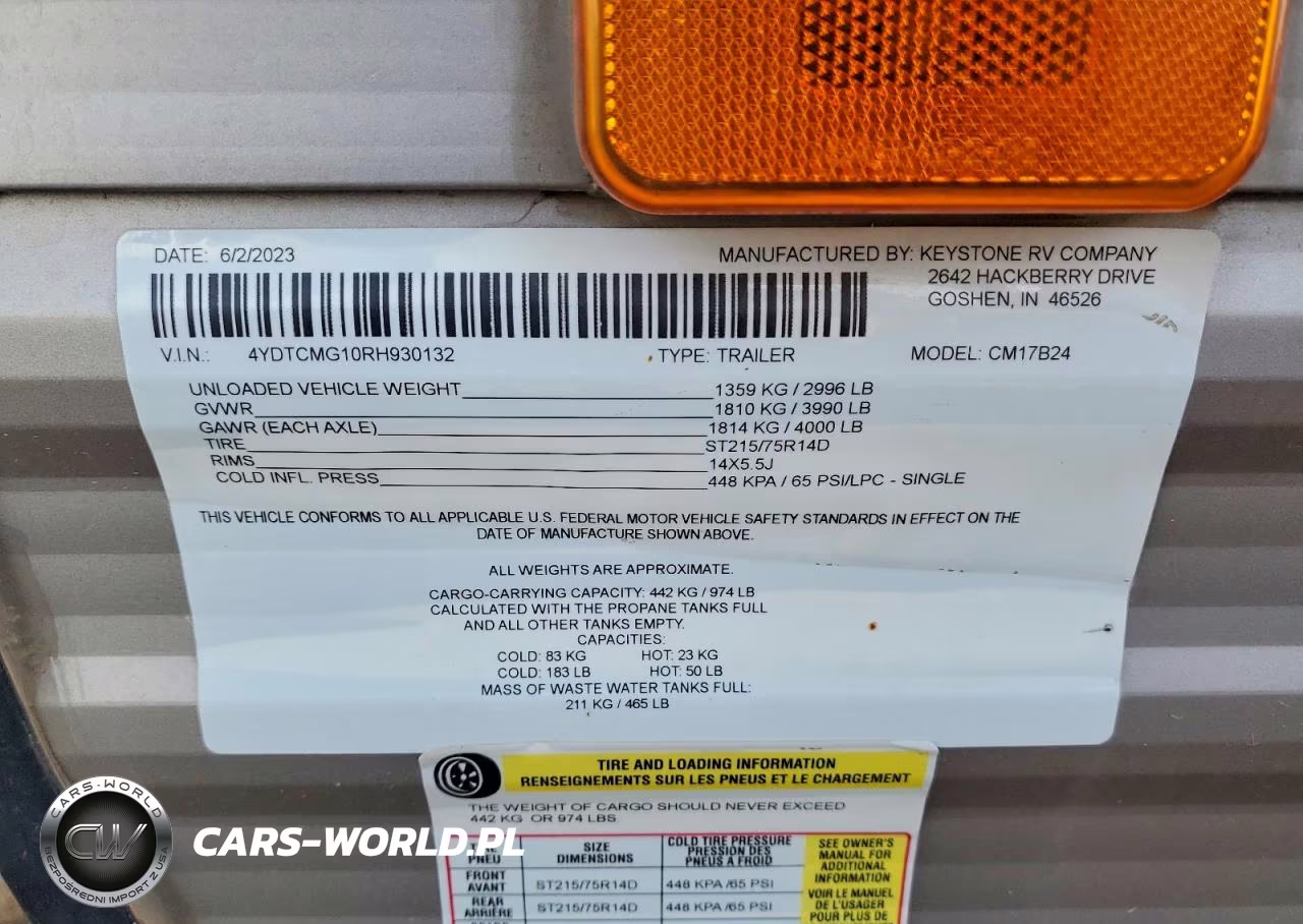 2024 Coleman Trailers VIN:4YDTCMG10RH930132 - 10