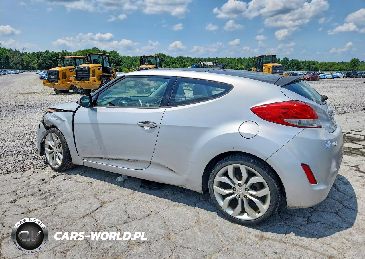2012 Hyundai Veloster Base VIN:KMHTC6AD7CU029075 - 2