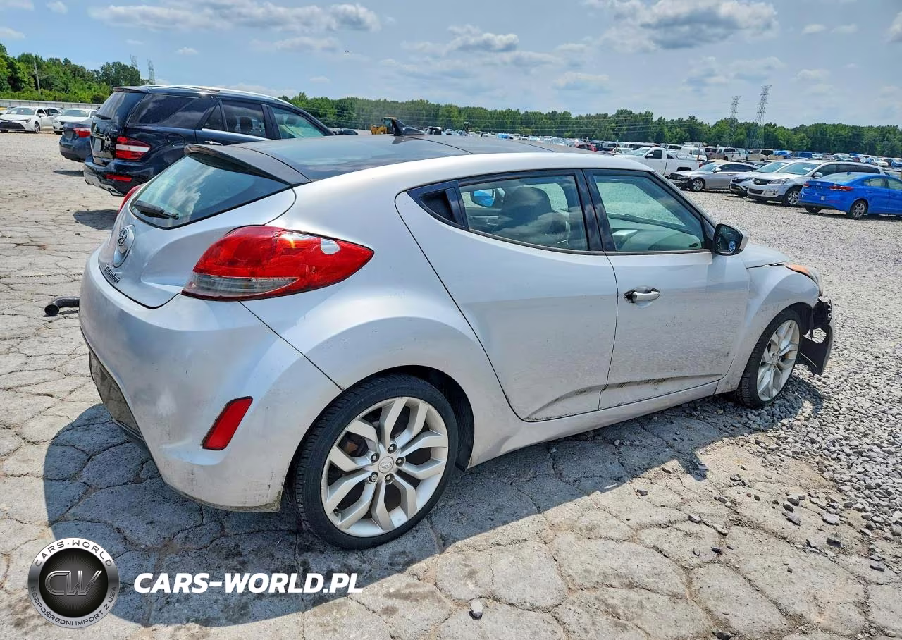 2012 Hyundai Veloster Base VIN:KMHTC6AD7CU029075 - 3