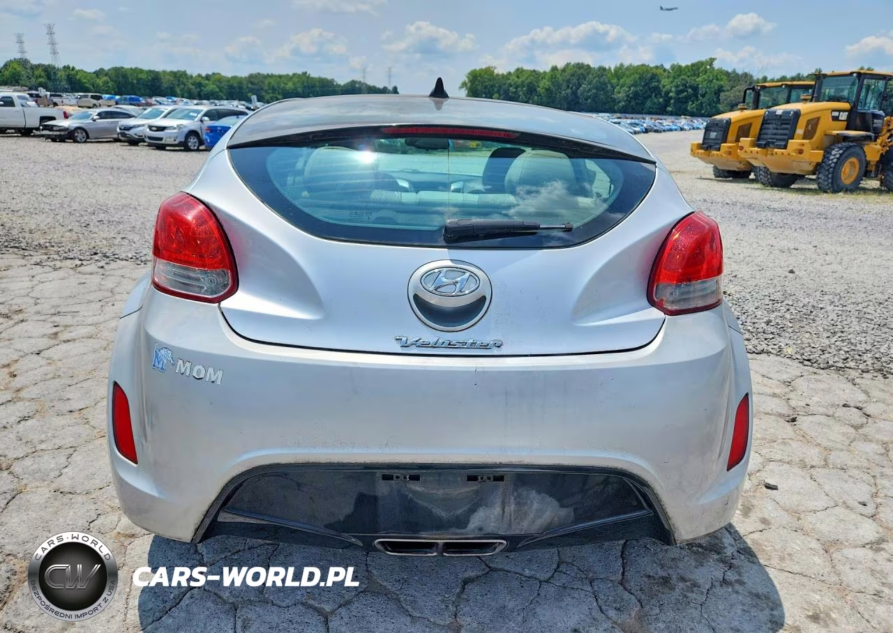 2012 Hyundai Veloster Base VIN:KMHTC6AD7CU029075 - 6