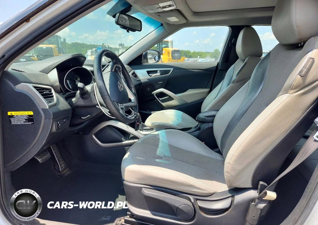 2012 Hyundai Veloster Base VIN:KMHTC6AD7CU029075 - 7