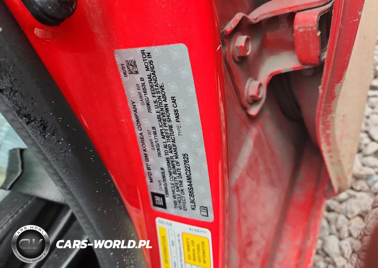 2021 Chevrolet Spark Ls VIN:KL8CB6SA4MC227625 - 12