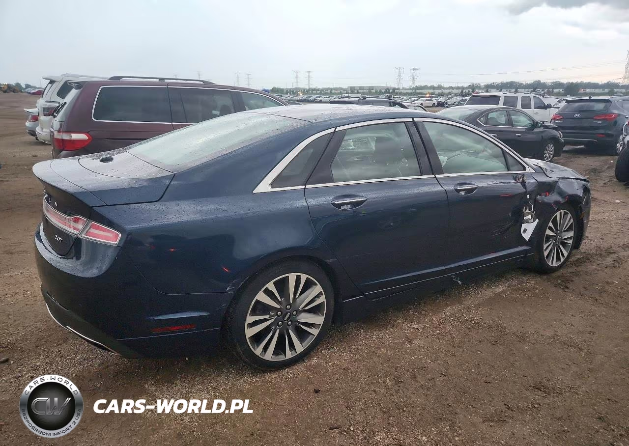 2017 Lincoln Mkz Select VIN:3LN6L5C98HR607926 - 3