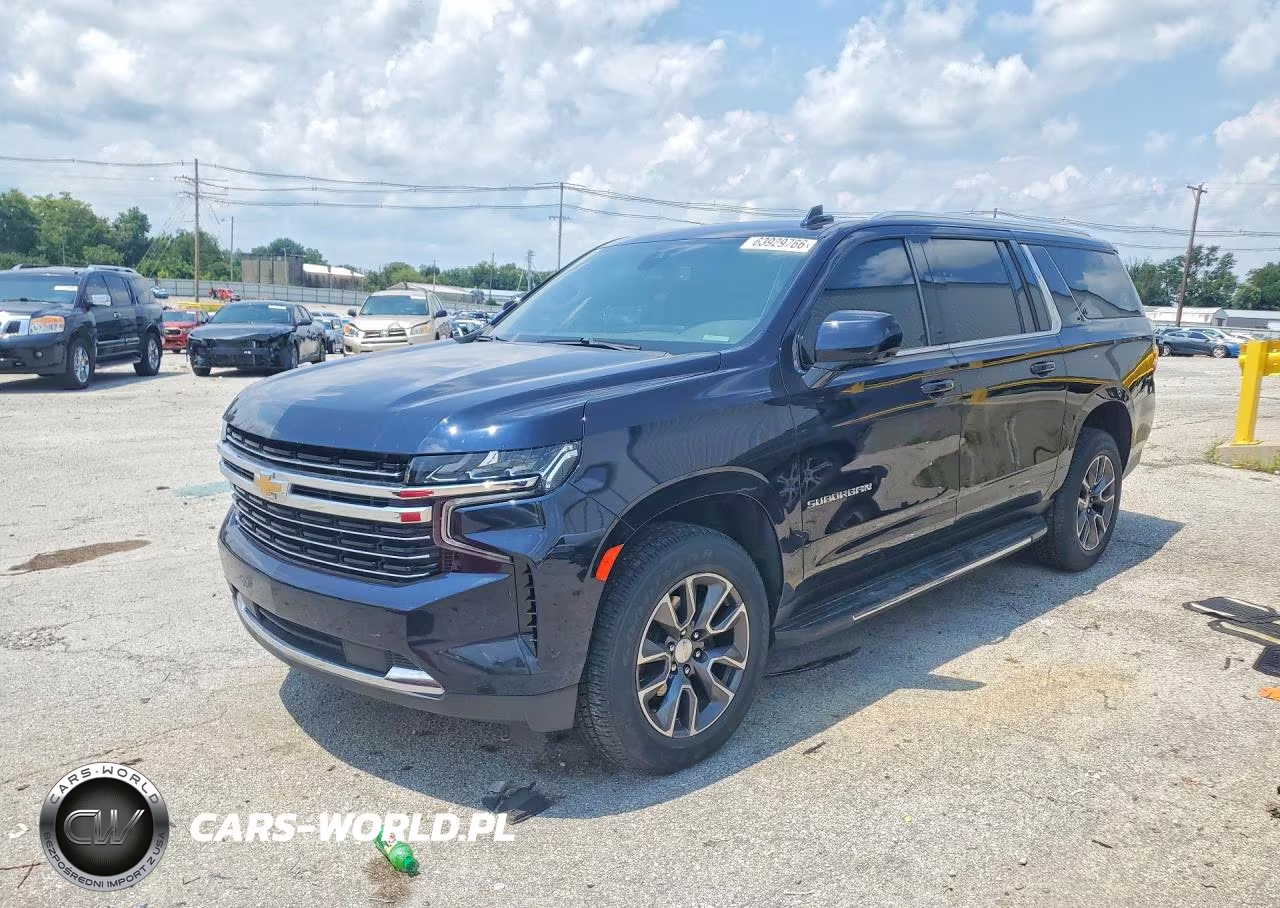2021 Chevrolet Suburban K1500 Lt VIN:1GNSKCKD5MR473647 - 1