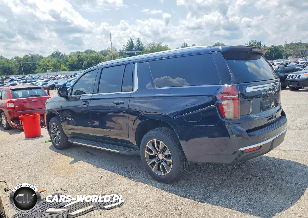 2021 Chevrolet Suburban K1500 Lt VIN:1GNSKCKD5MR473647 - 2