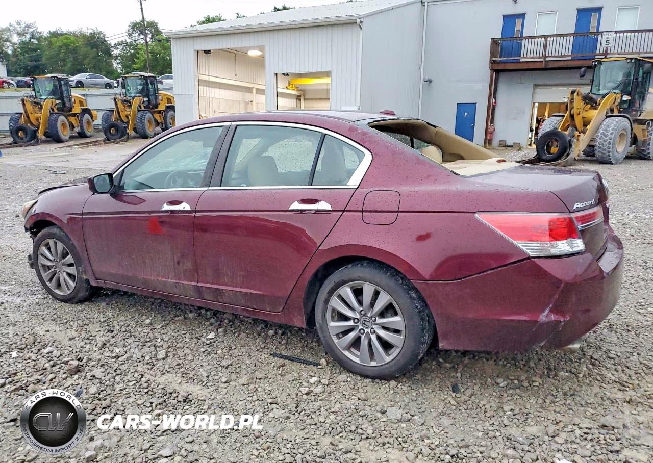 2012 Honda Accord Exl VIN:1HGCP3F82CA008107 - 2