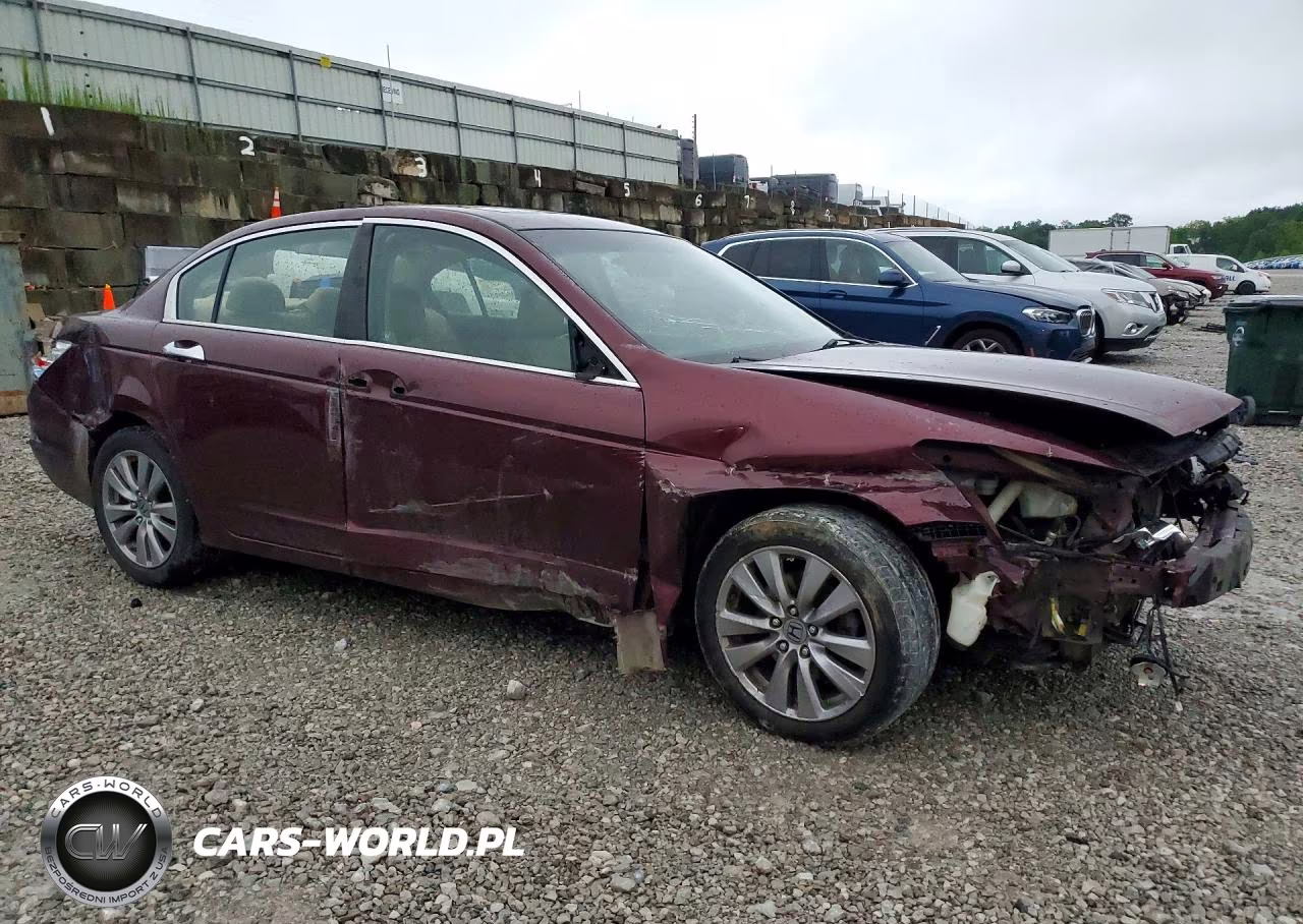 2012 Honda Accord Exl VIN:1HGCP3F82CA008107 - 4