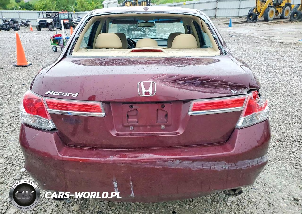 2012 Honda Accord Exl VIN:1HGCP3F82CA008107 - 6